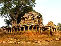 Chandela temple near Rawatpura lake