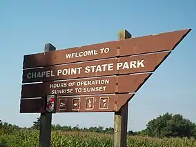 Park signage