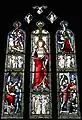 Window erected in his memory in St Peter's Church, Edensor made by Hardman & Co. in 1882