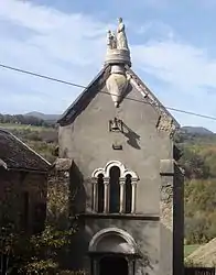 An abandoned chapel in Saint-Laurent-en-Beaumont