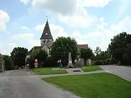 The church in Chapelle-Vallon