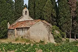 The Gléon chapel in Villesèque-des-Corbières