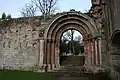 Entrance of Dryburgh Abbey Chapterhouse