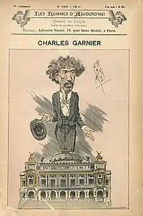 The architect, Charles Garnier