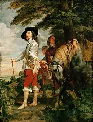 Van Dyck's Le Roi à la chasse, c.1635