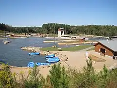 Six pumps fill the Upper Pool.