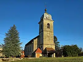 The church in Charmoille