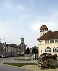 The centre of the village of Charmois-l'Orgueilleux