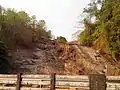 Waterfall during the dry season