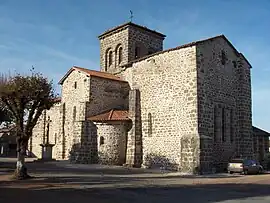 The church in Chassenon