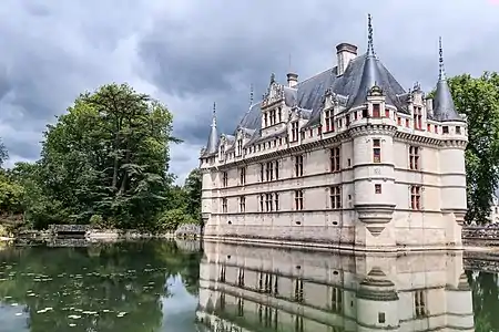 Château d'Azay-le-Rideau, Indre-et-Loire, France