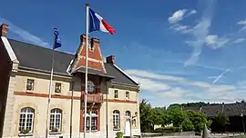 The chateau and town hall in Rémelfing