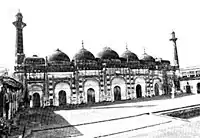 An old photo of the "Chawk Masjid" (picture taken by C.B. Asher)