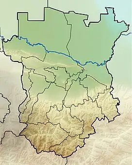 Fortanga is located in Chechnya