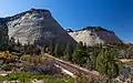 Checkerboard Mesa (left) and Crazy Quilt Mesa (right)