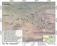 Chemurchek funerary and ritual structures