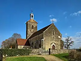 The church in Chenevrey-et-Morogne