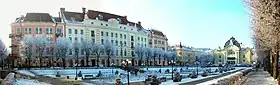 Cernăuți (German: Czernowitz) town centre