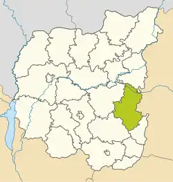 Raion location in Chernihiv Oblast