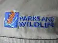 Department of Parks and Wildlife's logo positioned above the left pocket on all corporate apparels, 2013.