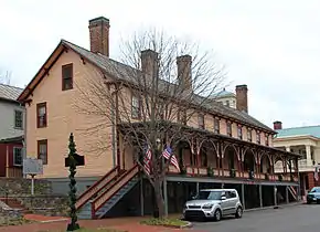 Chester Inn, looking east