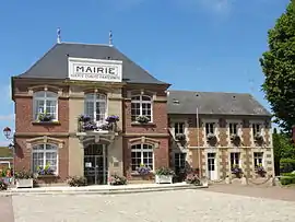 The town hall in Chevrières