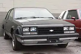 1984-1985 Chevrolet Eurosport two-door