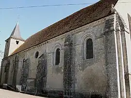 The church in Chezal-Benoît