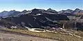 Chicago Peak, southeast aspect seen from Imogene Pass