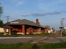 Chicago & North Western Depot, Reedsburg, Wisconsin (1906)