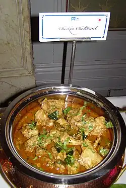 Chicken Chettinad, a popular dish from the region