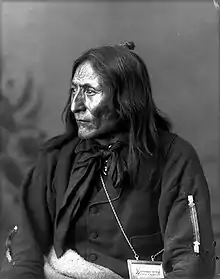 Sahpo Muxika, also known as Crowfoot, Head Chief of the Siksika, c. 1885