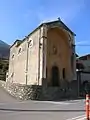 The church near the town hall