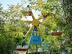 A Ferris wheel in the main park of Sülüktü