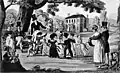 English children dancing, early 1820s