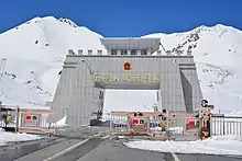 Khunjerab Pass, border crossing between China and Pakistan