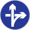 Proceed straight and turn right via ramp of interchange