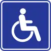 Disabled parking