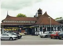 The Chinese Garage, now listed at grade II