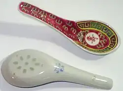 Porcelain spoons