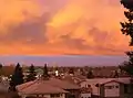 The extreme colors of a Chinook arch