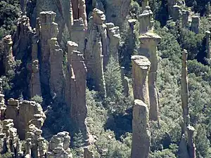 Hoodoos in Totem Canyon