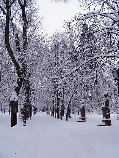 Image 12A view of Chişinău in winter, 2006