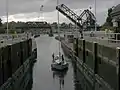 Hiram M. Chittenden Locks and Salmon Bay Bridge