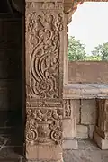 An ornate pillar