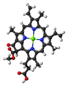 Chlorophyll c2 molecule