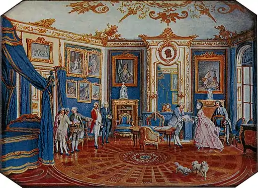 Bedchamber (snuffbox top)