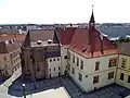 City hall and the Church of St. Catherine