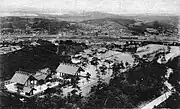 Bird's eye view (contemporary Japanese postcard)