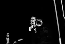 Image 17Chris Barber, one of the major figures in the early popularisation of the blues in Britain, playing at the Musikhalle, Hamburg, 1972 (from British rhythm and blues)